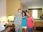 After Andy arrived at the hotel.  We missed you Kritt!