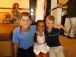 Ian, Flor, and Josh.