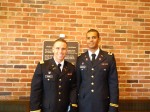 Andy and fellow graduate, Michael Crumpton.