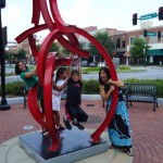 While we were waiting for everyone to get to the restaurant, a photo shoot broke out.