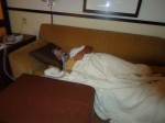 Is this mean?  Thank God for that machine.  Love you Daddy.