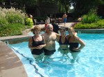 Loving the family time.