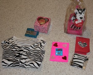 Some of my "school" Valentines.  