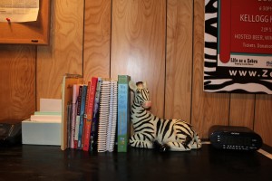 Zebra Library.  Books that have come to mean something to me through my zebra journey.